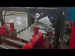 3KW PLC Control System Steel Cable Tray Cover Machine For Steel Industry