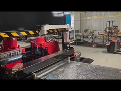 Advanced Electric Cable Tray Punching Machine For Metal Punching Speed 20m/Min